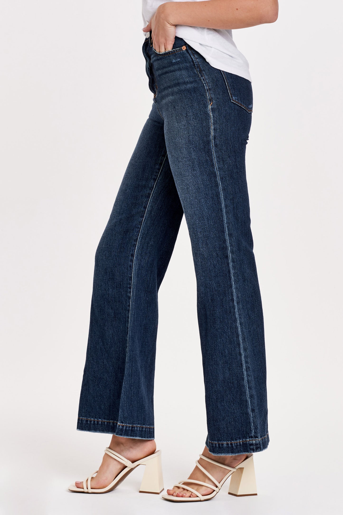 Dear John Mari Super High Rise Wide Leg Jean