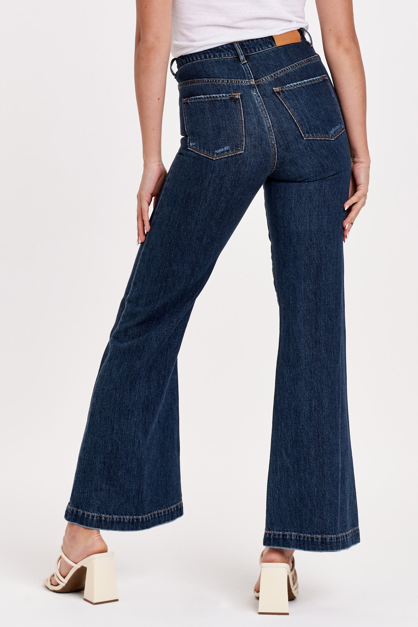 Dear John Mari Super High Rise Wide Leg Jean