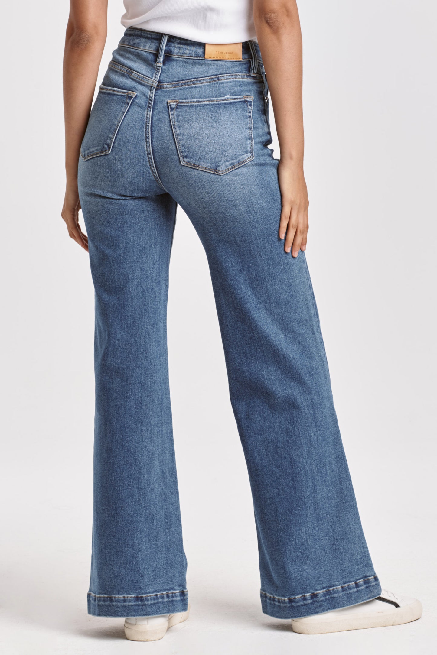 Dear John Fiona Natal Super High Rise Wide Leg Jean