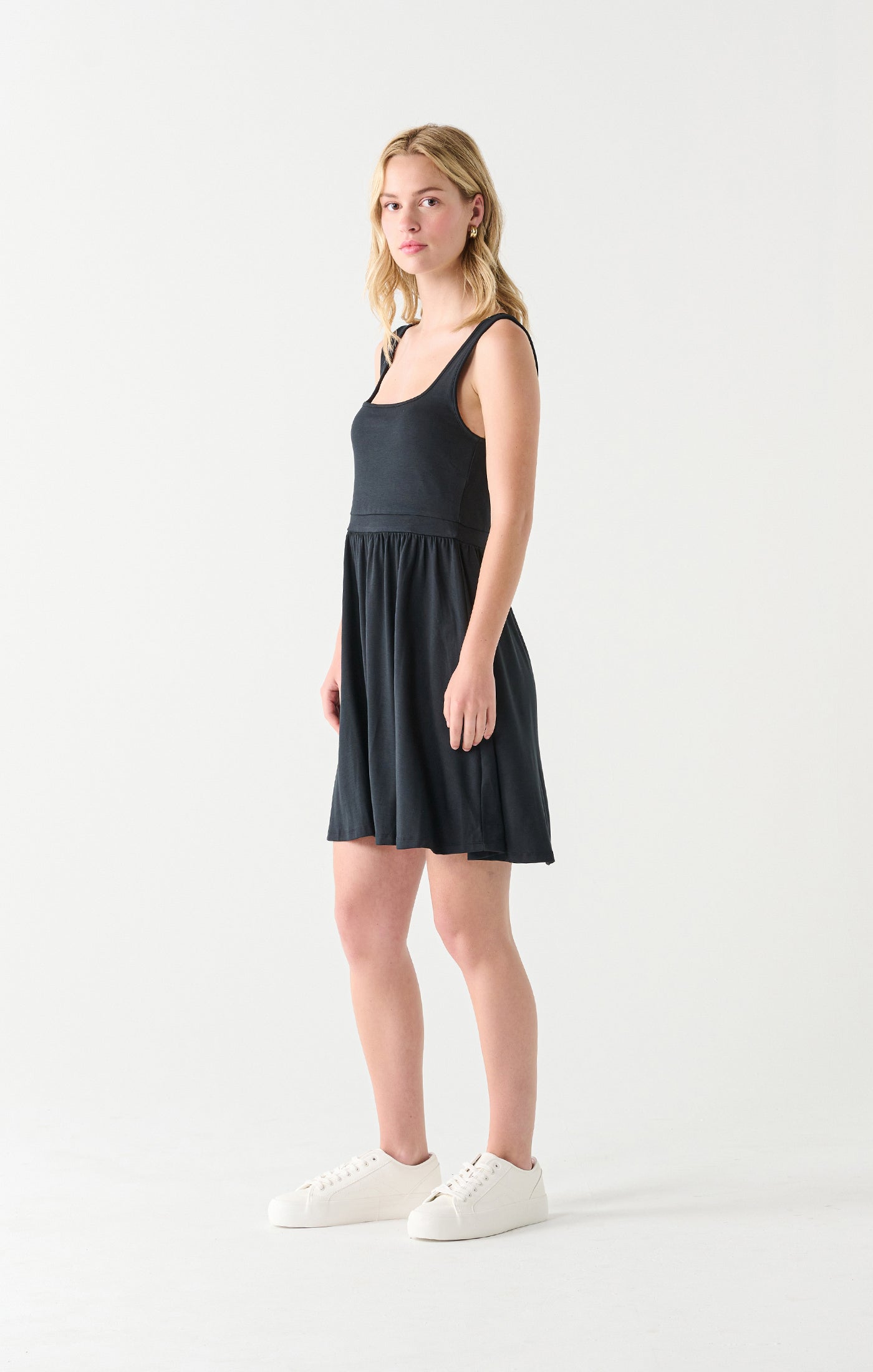 Dex Square Neck Mini Dress