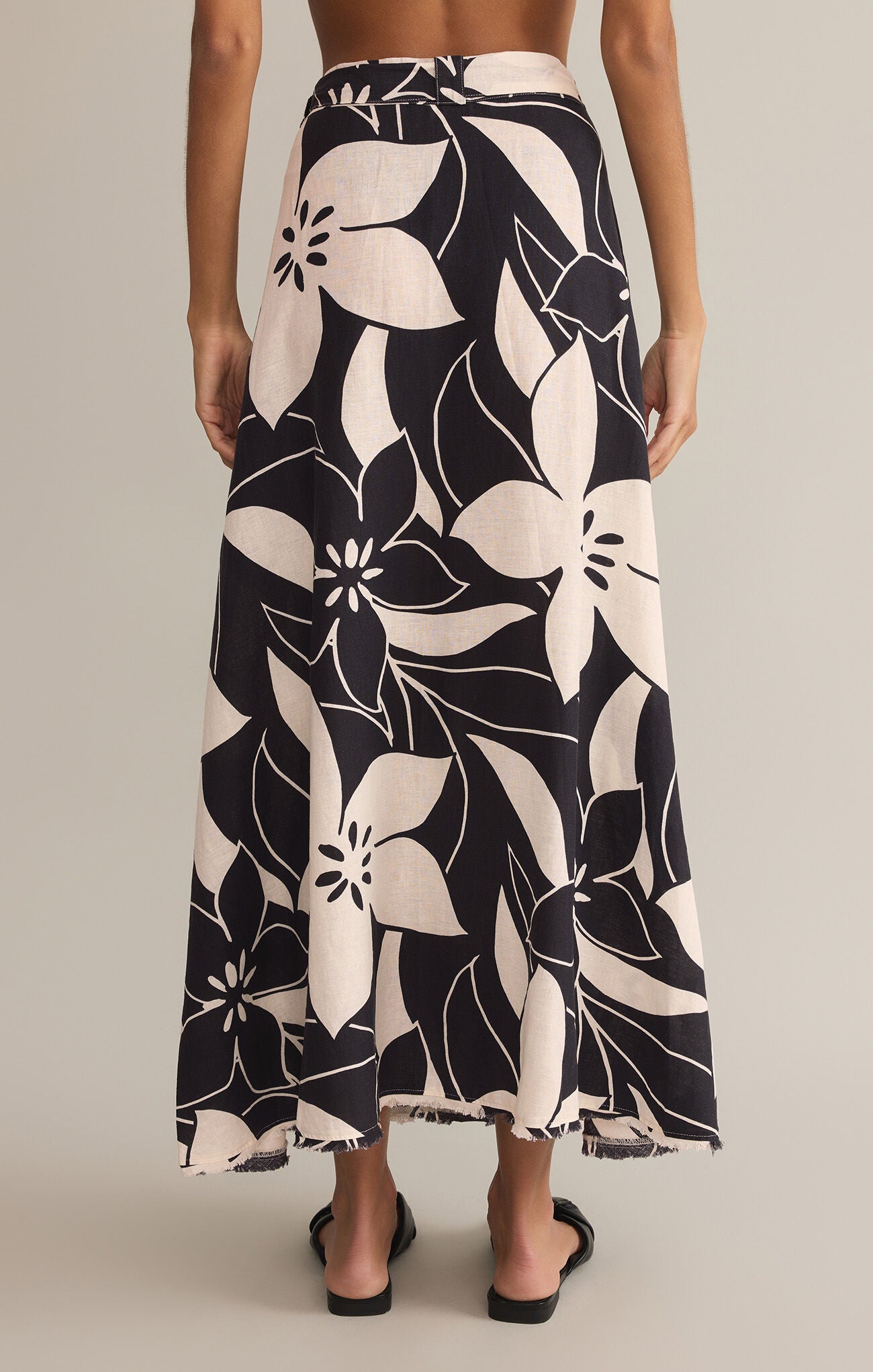 Z Supply Salerno Madero Wrap Print Skirt