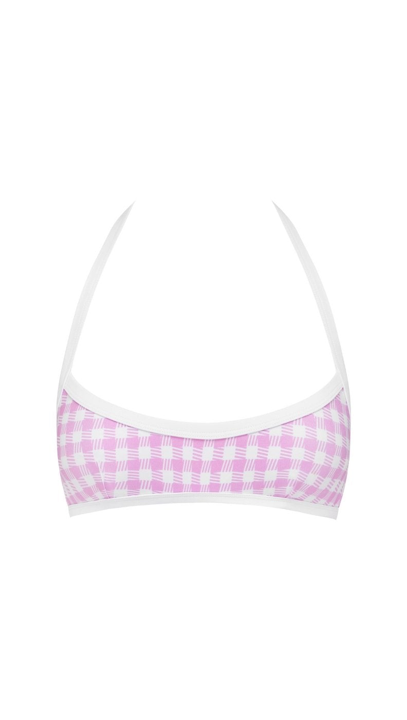 Mink Pink Bridgitte Halter Bikini Top