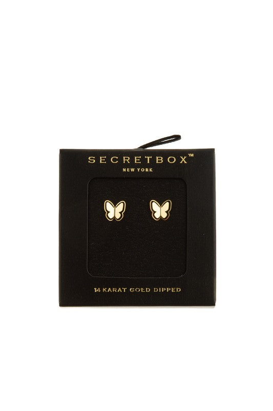 Butterfly Stud Earring