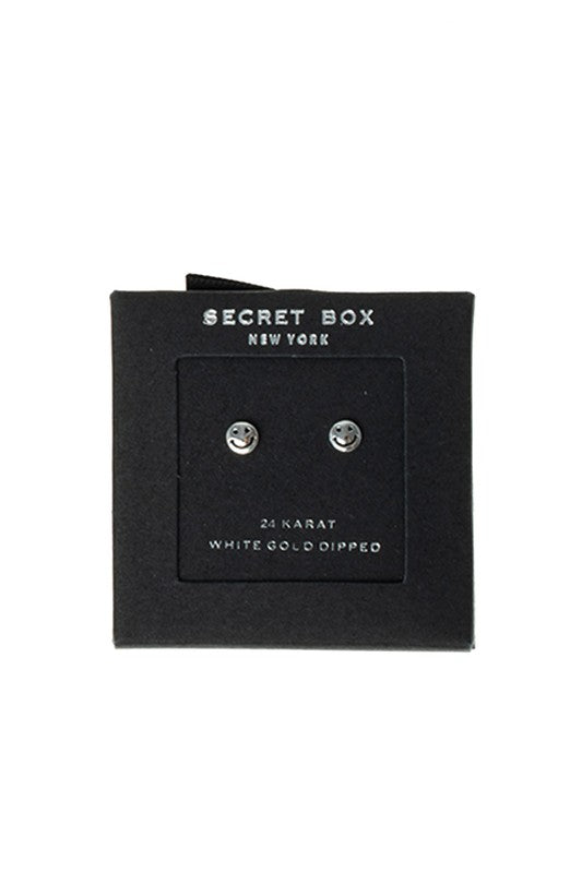 Smiley Stud Earring