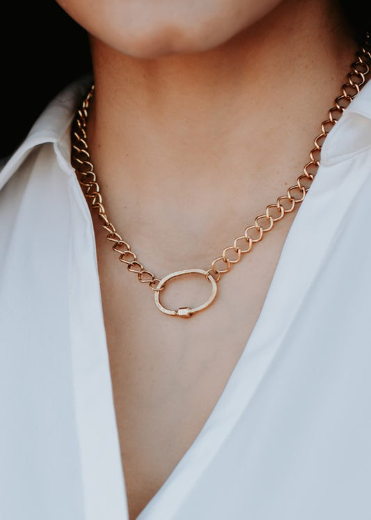 Hampton Oval Chain Necklace