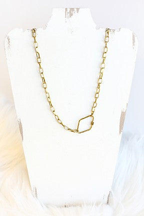 Rhombus Chain Necklace