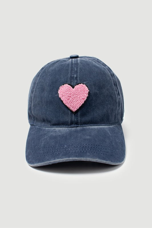 Heart Patch Cap