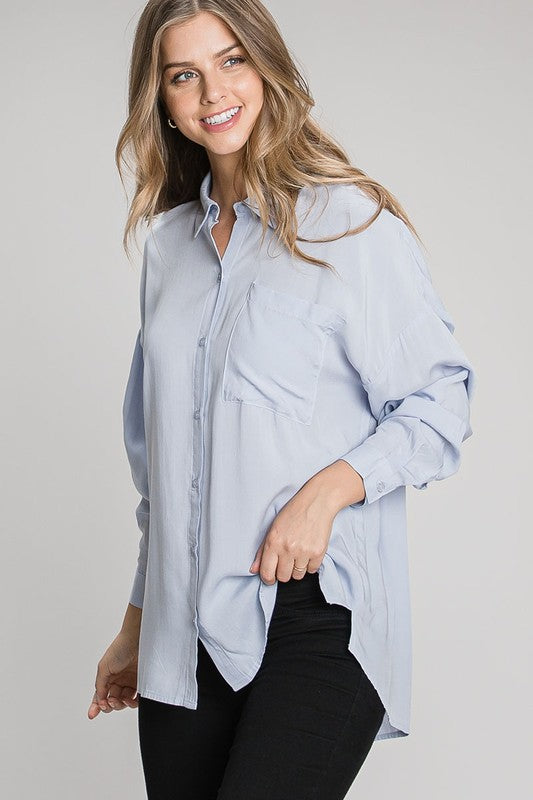 Virginia Button Down Top