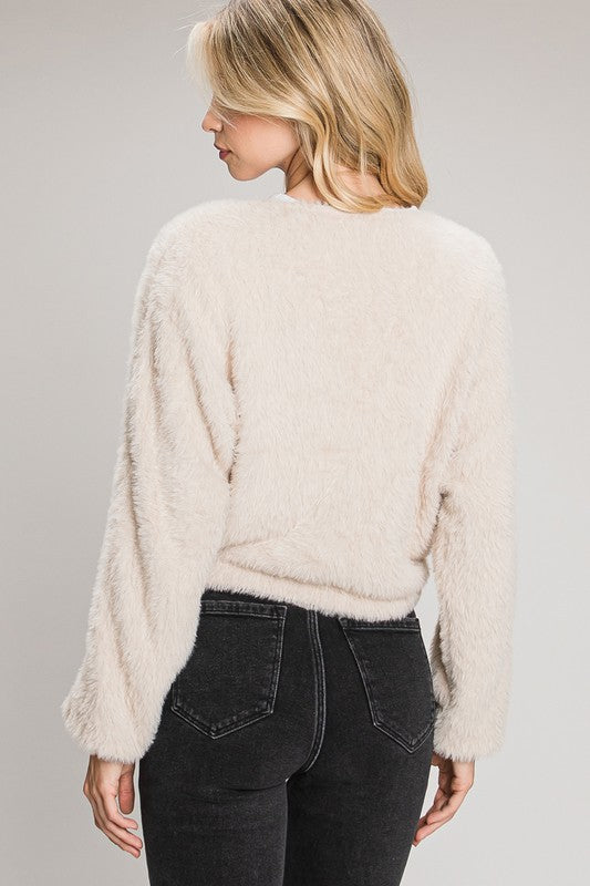 Ellen Fuzzy Cardigan