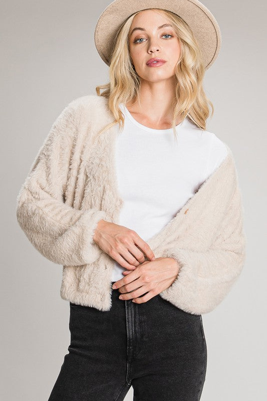 Ellen Fuzzy Cardigan