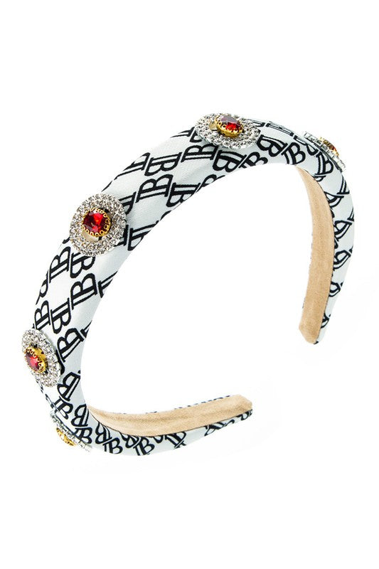 Baroque Alphabet Headband