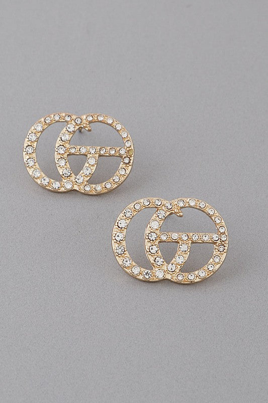 Gia Geometric Stud Earring