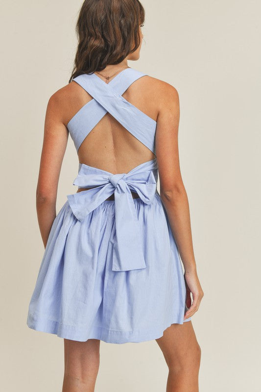 Kathryn Open Back Dress