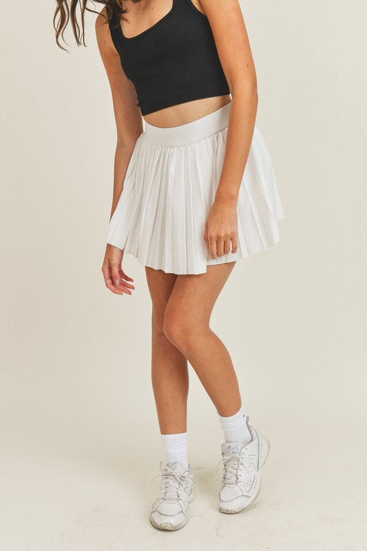 Nova Pleated Tennis Skort