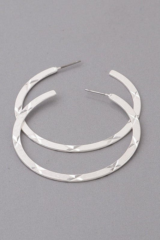 Jada Metal Hoop Earring