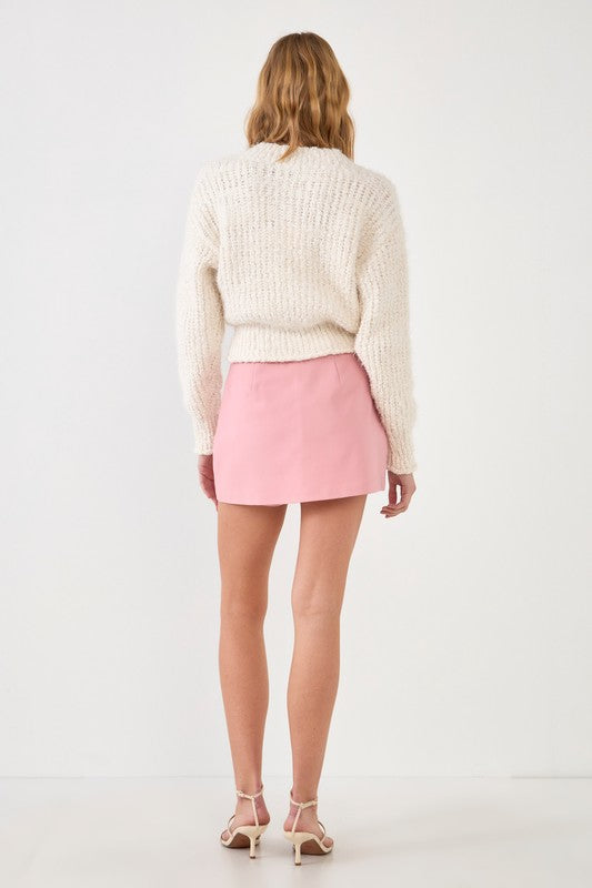 Jane Cut Out Mini Skort