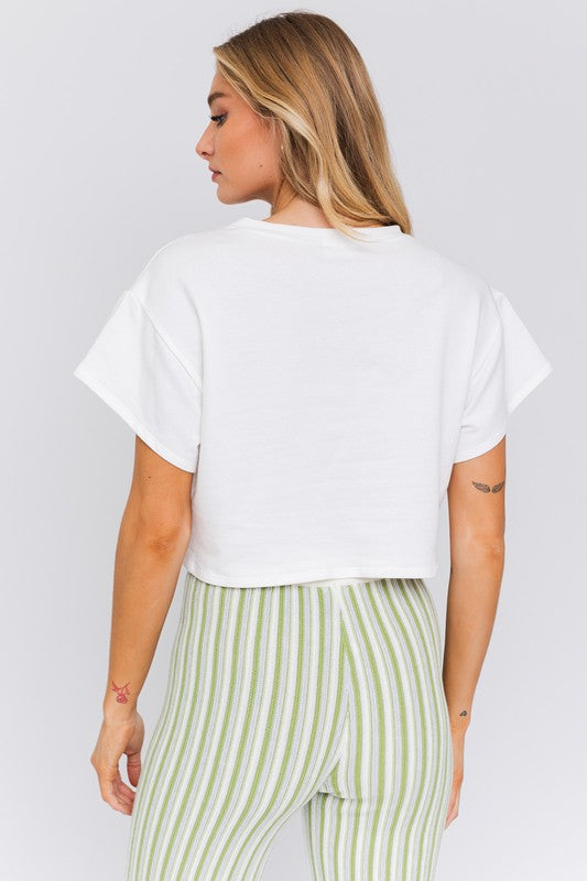 Smile Daisy Pocket Tee