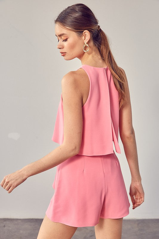 Kathryn Layered Romper