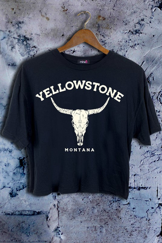 Yellowstone Crop Tee