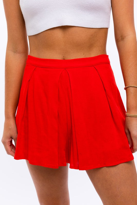 Janey Pleated Short