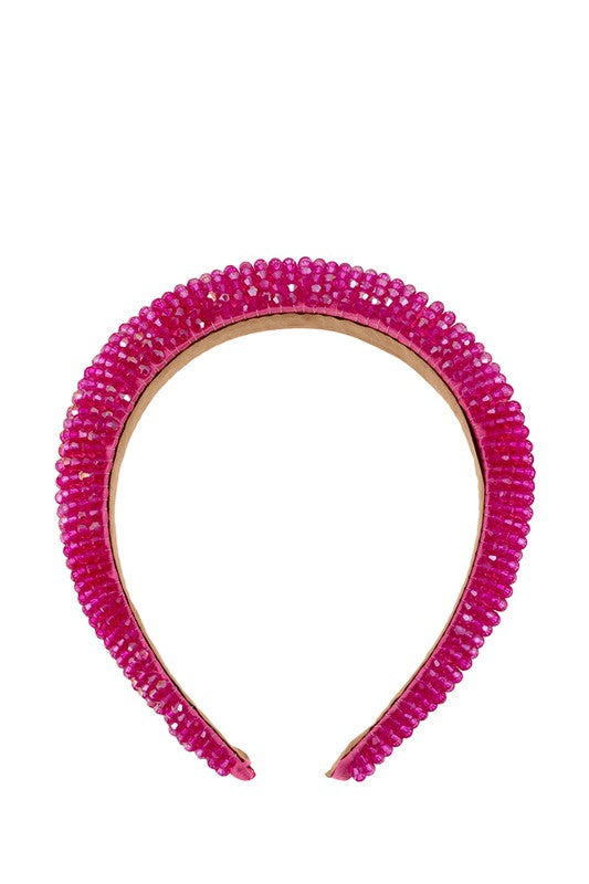 Full Glass Beads Headband