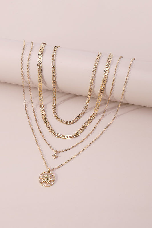 Treasures Multilayered Gold Chain Necklace