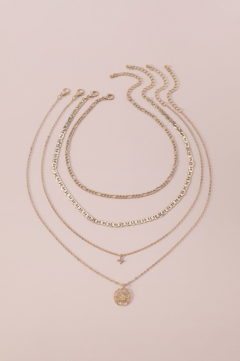 Treasures Multilayered Gold Chain Necklace