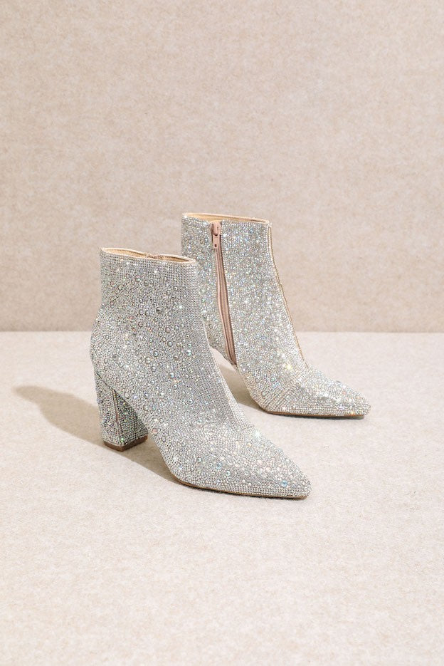 Christine Rhinestone Bootie