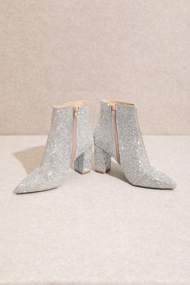 Christine Rhinestone Bootie