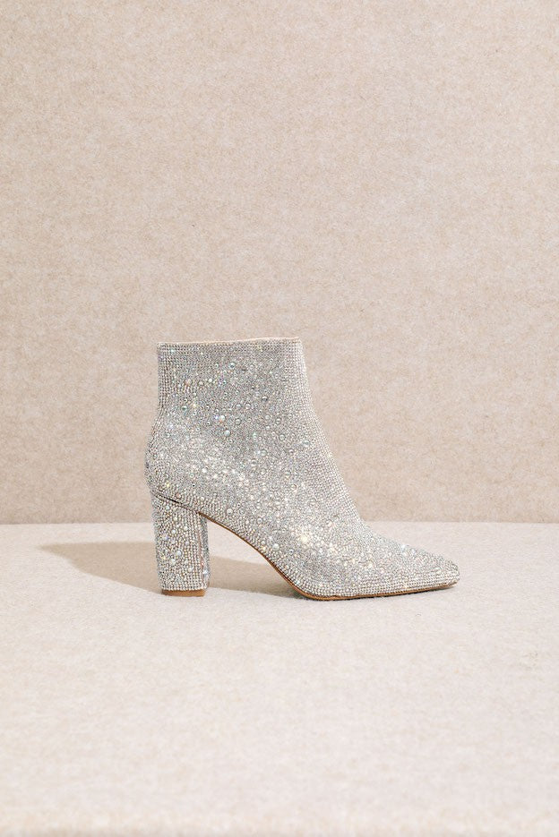 Christine Rhinestone Bootie