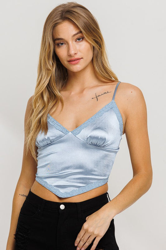 Casino Lace Tank Top