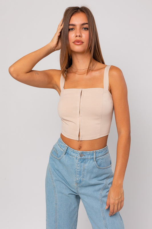 Bryn Corset Stretch Top