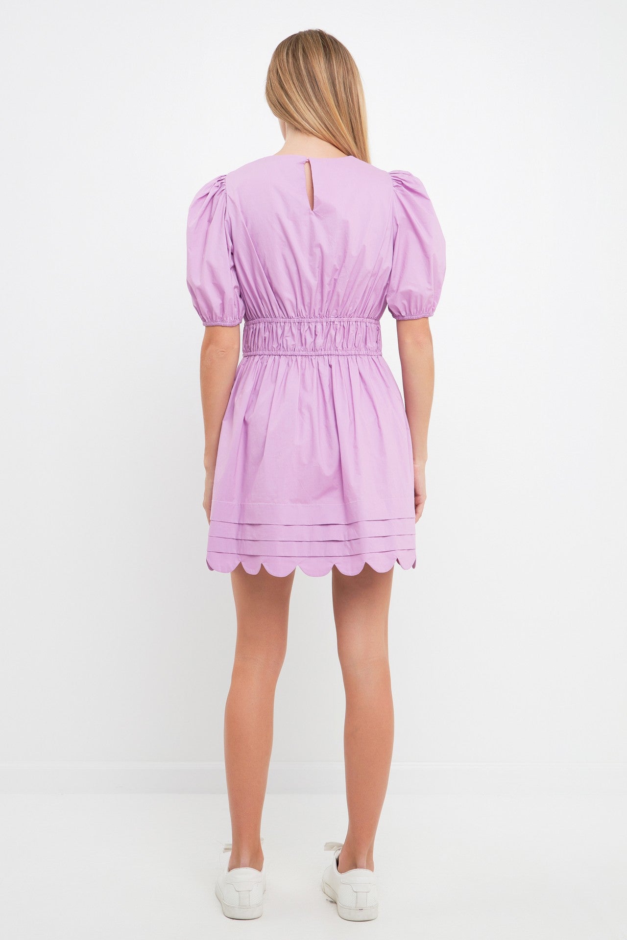 Vivienne Scallop Edge Dress