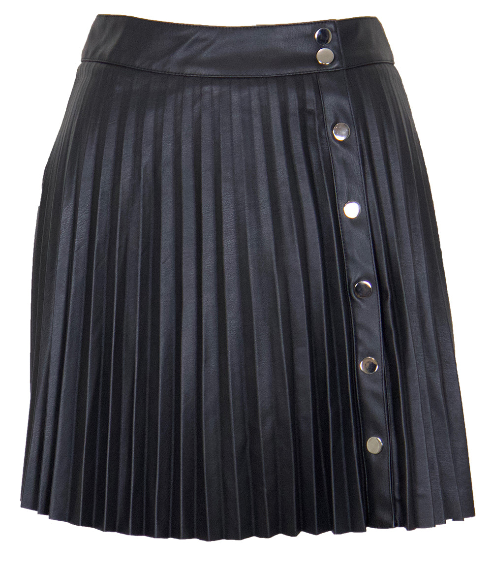 Lucy Paris Phoenix Leather Skirt