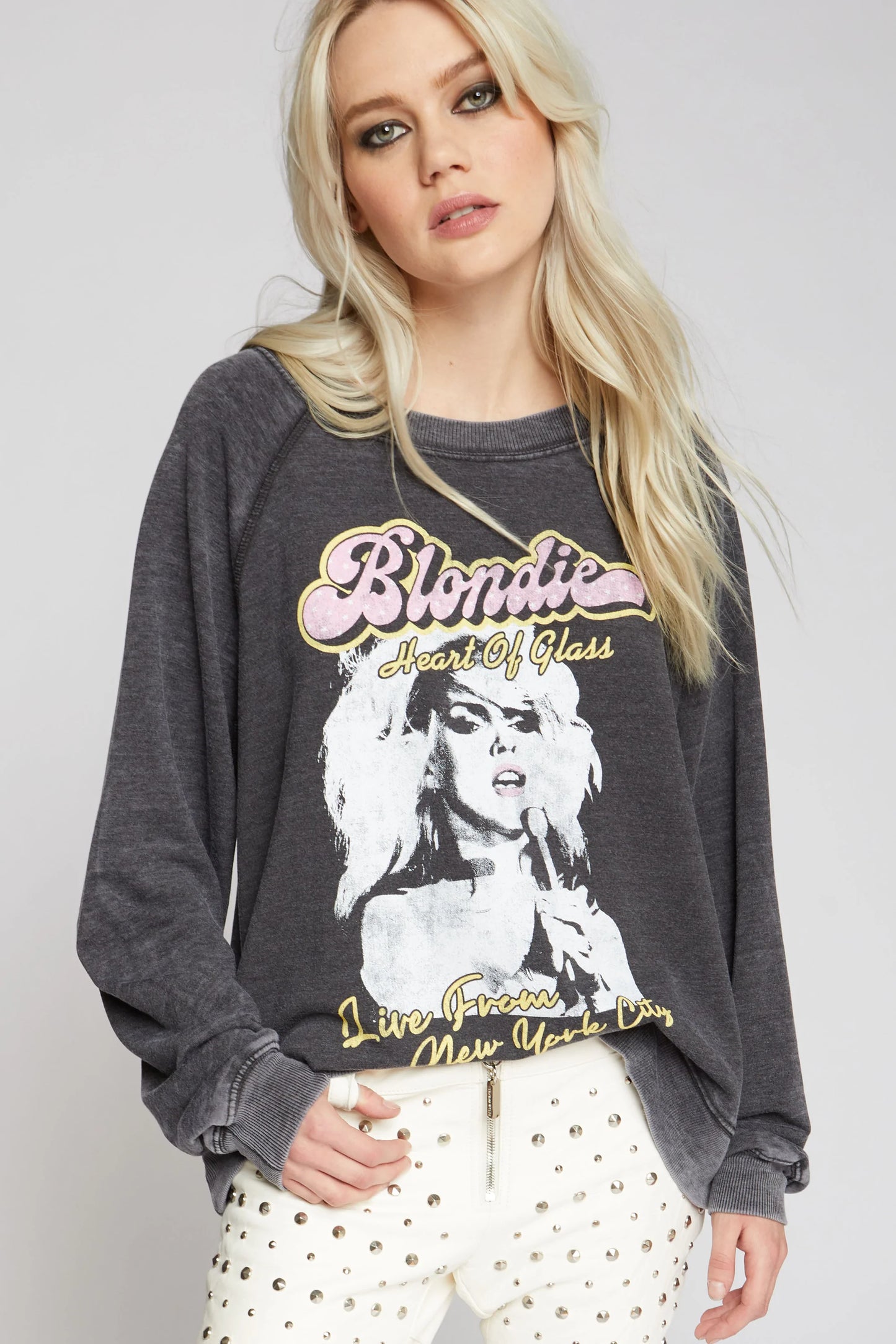 Recycled Karma Blondie Heart of Glass Pullover
