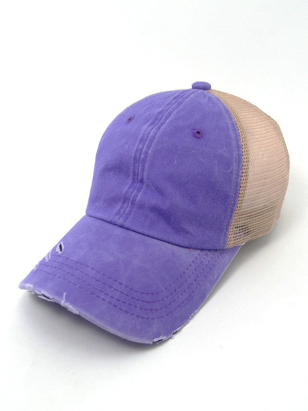 Pigment Dyed Mesh Cap