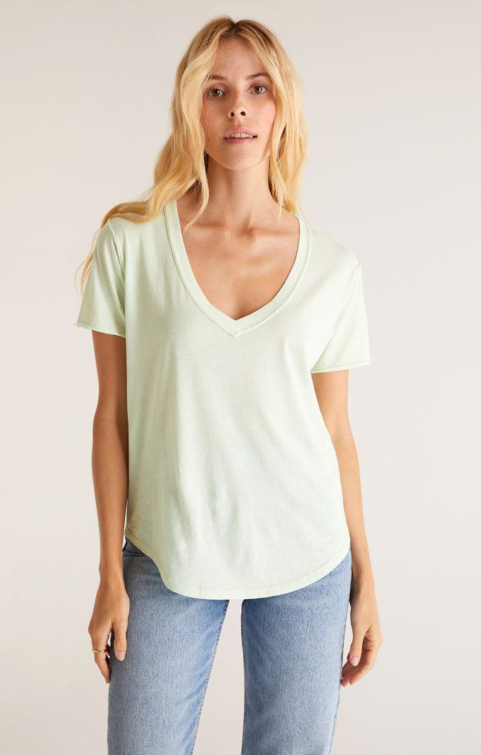 Z Supply Organic Cotton V-Neck Tee