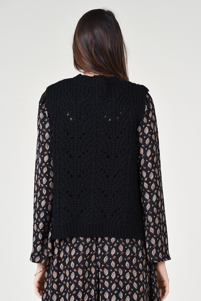 Molly Bracken Knit Sweater Vest