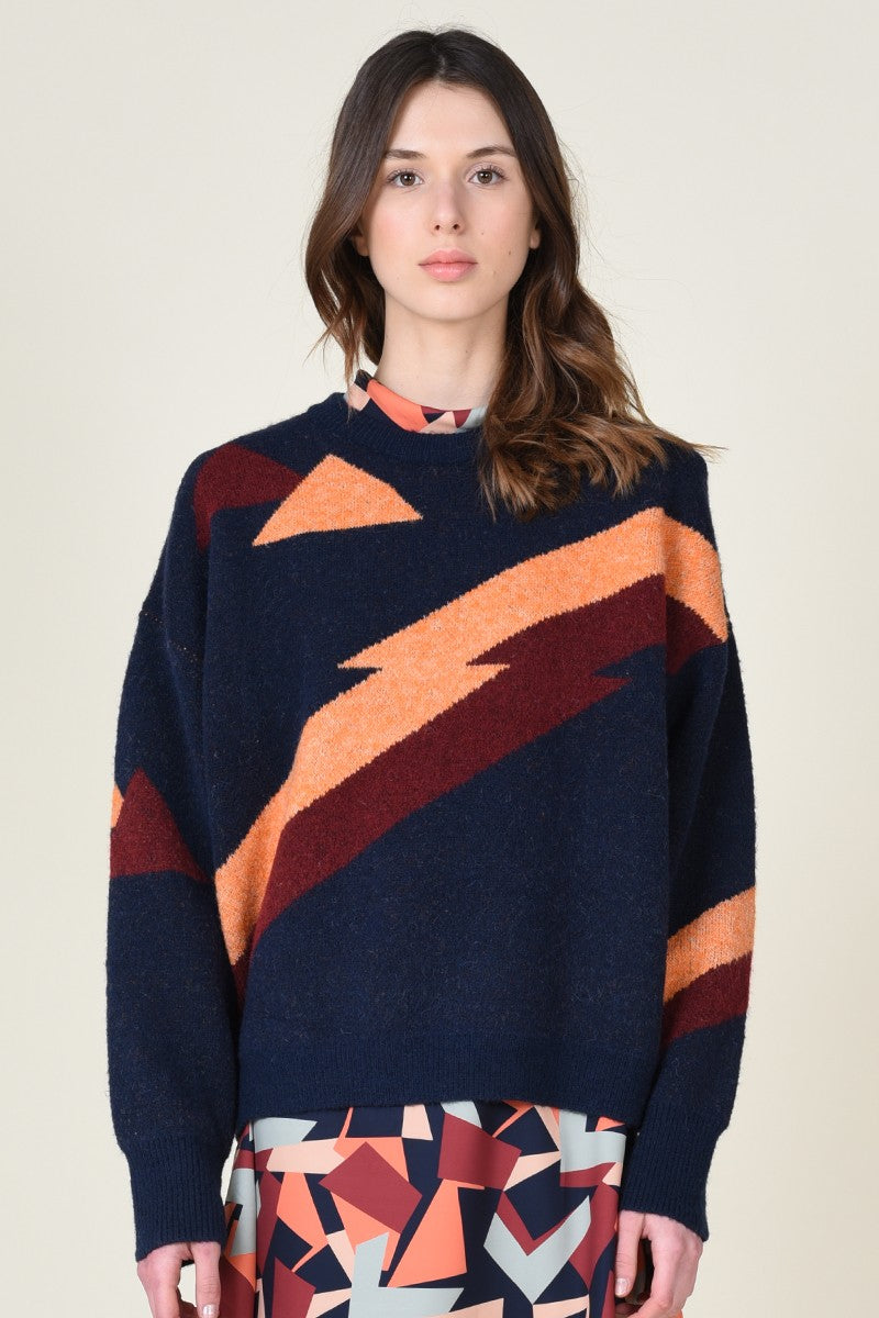 Molly Bracken Sharp Angles Sweater