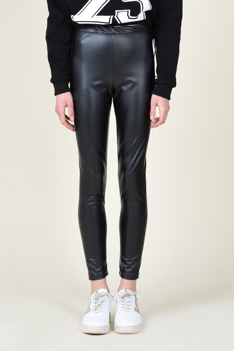 Molly Bracken Matte Vegan Leather Legging