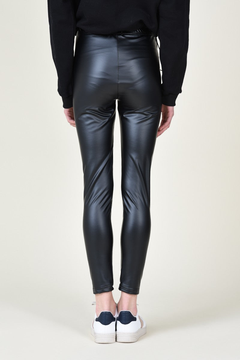 Molly Bracken Matte Vegan Leather Legging