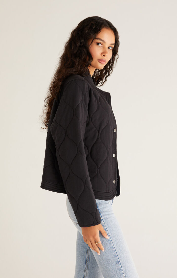 Z Supply Redwood Quilted Jacket