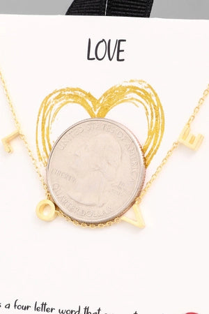 Love Charm Necklace