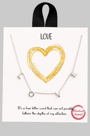 Love Charm Necklace