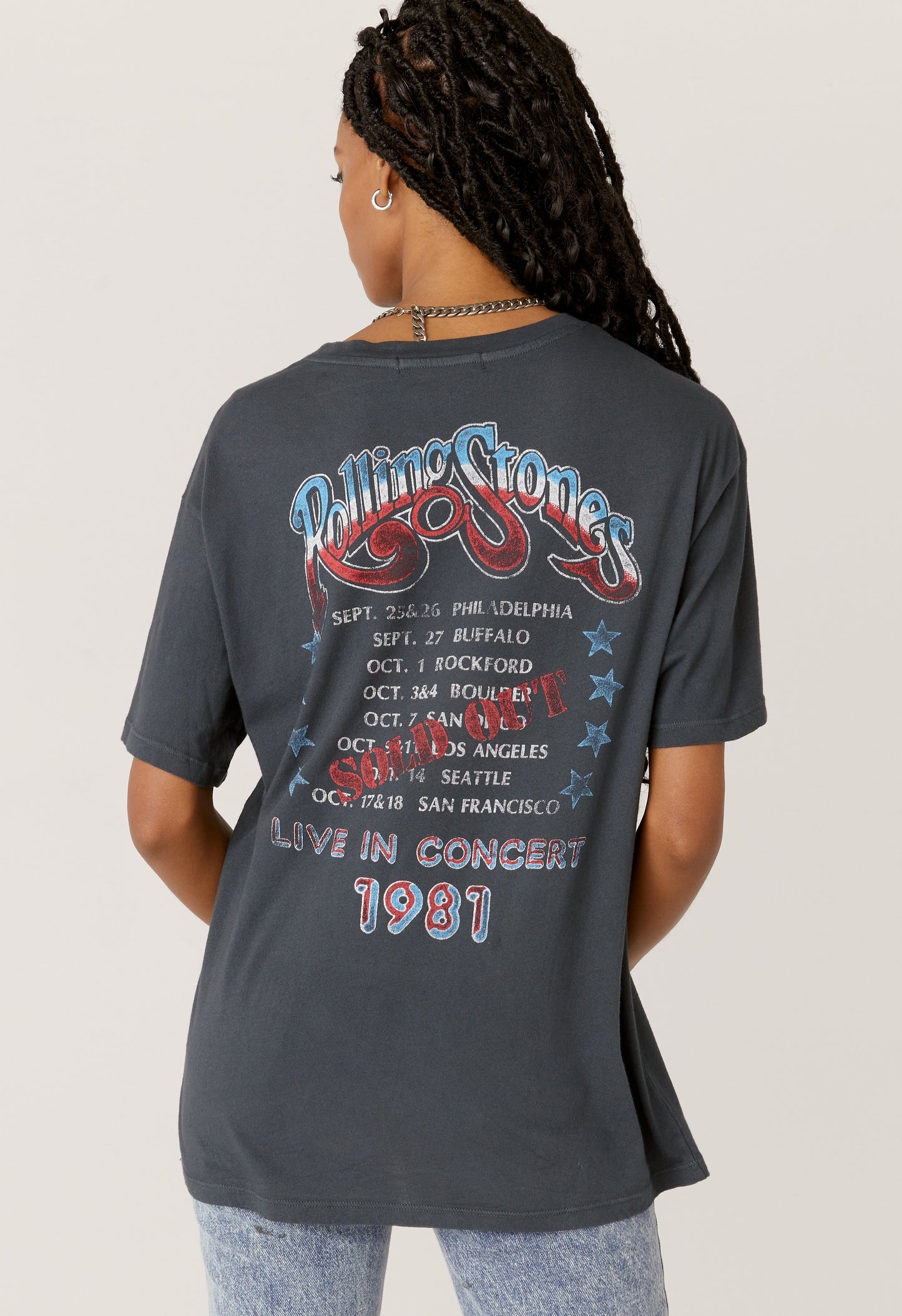 Daydreamer The Rolling Stones 1981 Tee