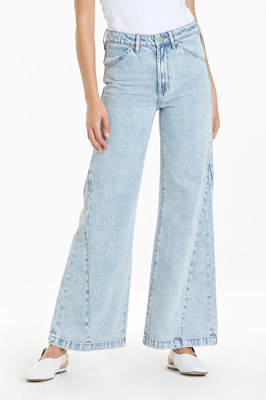 Dear John Addison Shoal Bay High Rise Wide Leg Jean