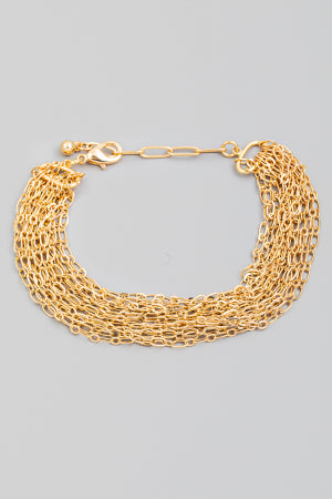 Emmy Multi Chain Bracelet