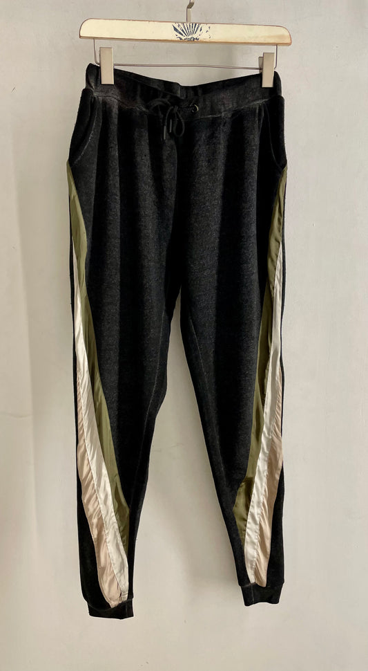 Vintage Havana Satin Stripe Jogger Pant