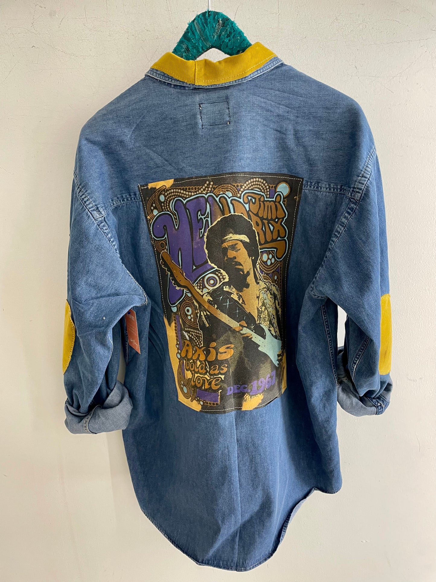 LS Upcycled Hendrix Denim Shirt