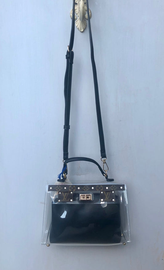 LS Upcycled LV Stella Clear Purse